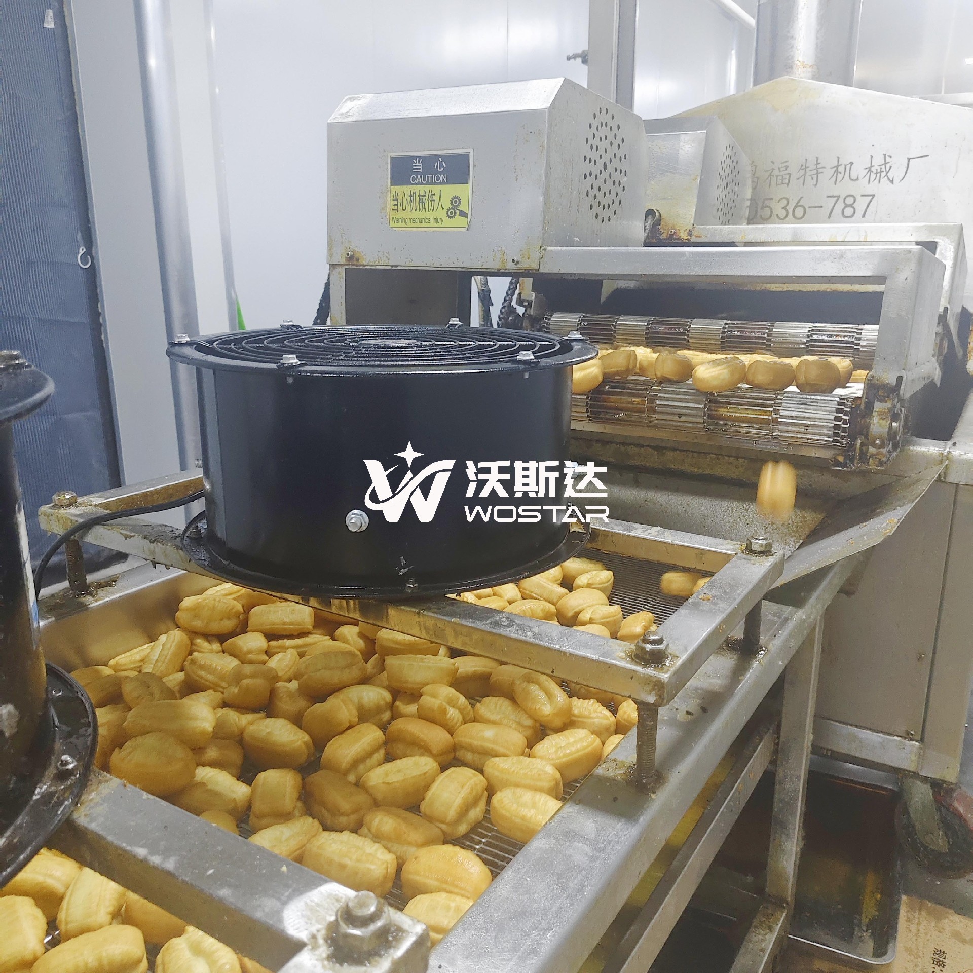旧库焕新提产能！沃斯达为濮阳速冻油条客户打造一体化螺旋冷却速冻自动化产线