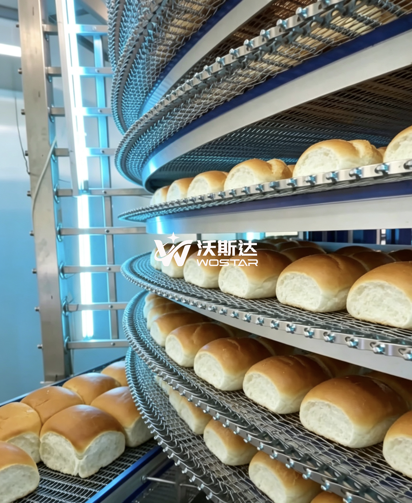 烘焙工厂老旧生产线技改：直行冷却线升级螺旋冷却塔完整方案